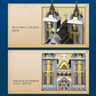 European century church building blocks 3467pcs