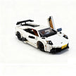 Technical White Super Sports Car Racing Compatible 10295 Blocks Brick