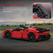 JIESTAR 66303 MOC SF90-Inspired Sports Car Model Kit  | 3797 Pieces Ultimate Sports Car Building Blocks Bricks