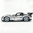 MOC-73939 1:8 Sports Car AMG GT R Black Series Building Block Set 2456 pcs Collectible Model Kit with Custom Wheels