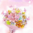 Flower Island Butterfly Bouquet Building Blocks Collectible Display-worthy