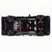 MOC-152910 1:8 Sports Car Dodge Challenger Concept Building Block Set 3121pcs Collectible Model Kit with Custom Wheels