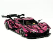 CADA-C61053 1:8 Sports Car Apollo Custom Electroplated Building Block Set 4449pcs Adult Collector Collectible Model Kit