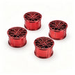 GL05 1:8 Building Block Wheel Rims 6.6×4.4cm, Compatible with Technic 42115 42083, 6 Color Options, MOC Supercar Model Mod Accessories