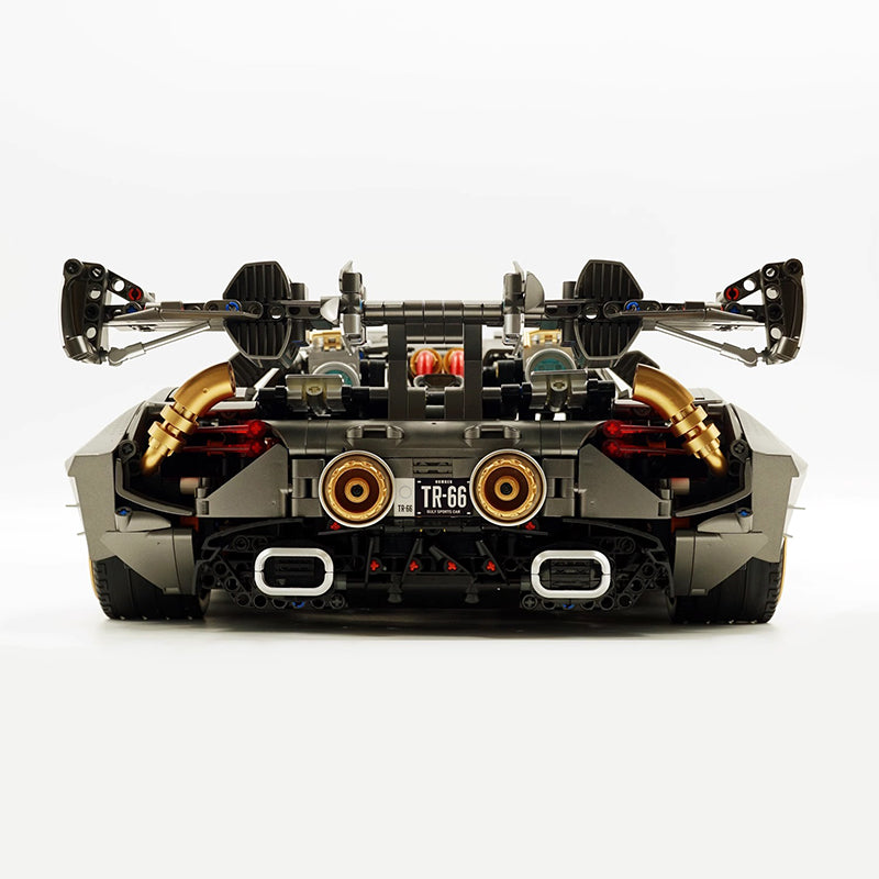 GULY 10629 Technic Supercar Building Blocks Set, 1:8 Scale Porsche 918 Wide‑Body Sports Car Model, 4306 Pcs DIY Assembly MOC Collectible Vehicle Kit for Adult Hobbyists