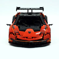 Custom-made RED Sports Car 4100pcs