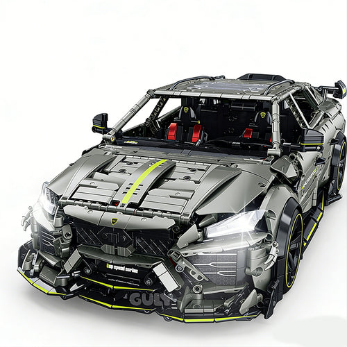 Sleek Italian Supercar Building Blocks 3223pcs