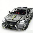 GULY-10636 1:8 Sports Car Lamborghini Urus Drift Stunt Building Block Set 3223pcs Adult Collector Collectible Model Kit