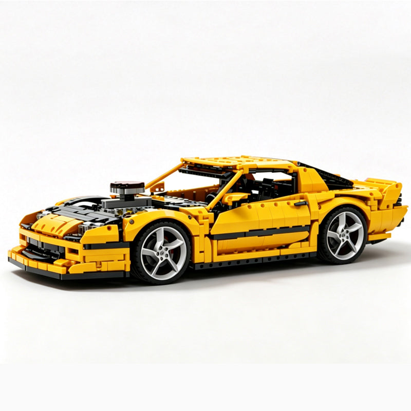 MOC-273570 Chevrolet Camaro 1988 Hoonigan 1:8 Scale Building Block Car | 2691 Pieces Ultimate Sports Car Model Kit