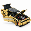 MOC-152910 1:8 Scale Muscle Car Building Blocks Model, 3300 PCS Technic Static Vehicle Building Bricks Set, Adult Collectible Construction Toy Gift with PDF Instruction