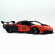 TGL-SCV12 1:8 Sports Car Lamborghini Custom Red Building Block Set 4100pcs Adult Collector Collectible Model Kit