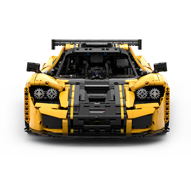 MOC-202525 1:8 Sports Car McLaren F1 GTR Concept Building Block Set 3473pcs Collectible Model Kit with Custom Wheels