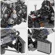 Twin Turbo W12 German Engine 870pcs