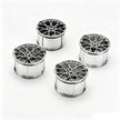 GL05 1:8 Building Block Wheel Rims 6.6×4.4cm, Compatible with Technic 42115 42083, 6 Color Options, MOC Supercar Model Mod Accessories