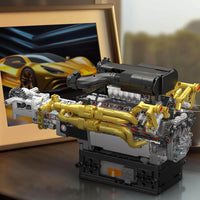 6.5L Naturally Aspirated V12 British Engine 973pcs
