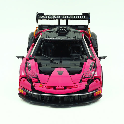 Custom-made pink sports car 4100pcs