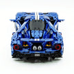 TGL-T5042 1:8 Sports Car Ford GT Custom Painted Blue Building Block Set 3056pcs Adult Collector Collectible Model Kit
