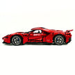 TGL-T5042 1:8 Sports Car Ford GT Custom Painted Red Building Block Set 3056pcs Adult Collector Collectible Model Kit