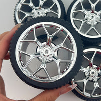 4PCS Wheels CADA Crafted Wheel Hub Building Blocks Accessories