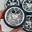 4PCS Wheels CADA Crafted Wheel Hub Accessories Wheel Compatible Scale 1:8 Car