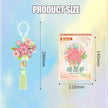 Flower Wishes-Peach Blossom Wind Chime Building Blocks Display-worthy blocks