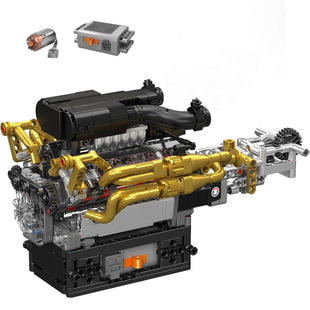 6.5L Naturally Aspirated V12 British Engine 973pcs