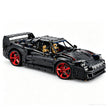 MOC-273570 Black Ferrarl F40 1:8 Scale Building Block Car | 3223 Pieces Ultimate Sports Car Model Kit