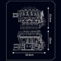 Motorised L4 Gasoline Engine 1786pcs