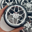 4PCS Wheels CADA Crafted Wheel Hub Accessories Wheel Compatible Scale 1:8 Car