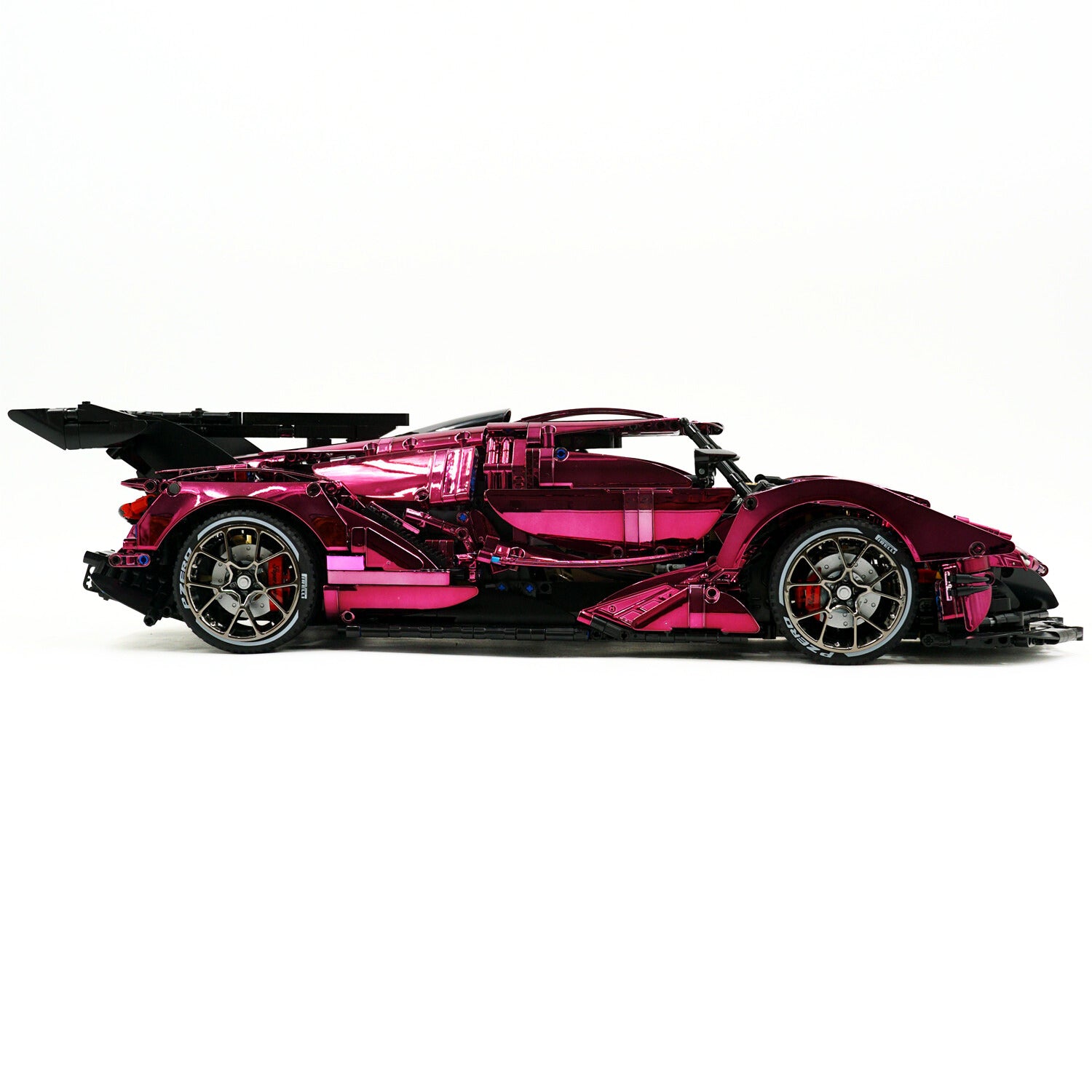 CADA-C61053 1:8 Sports Car Apollo Custom Electroplated Building Block Set 4449pcs Adult Collector Collectible Model Kit