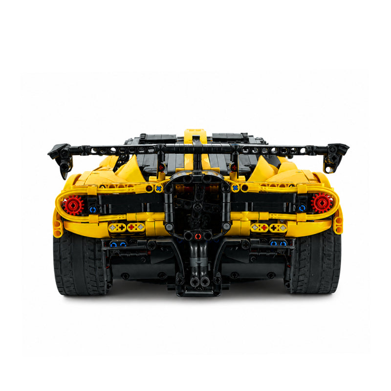 MOC-215951 1:8 Sports Car Gordon Murray Automotive T.50s Building Block Set 3427pcs Collectible Model Kit with Custom Wheels
