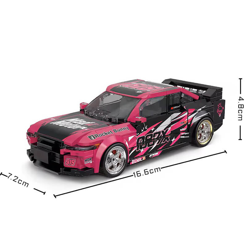 Block Car Rocket Bunny R32 GT-R 407pcs