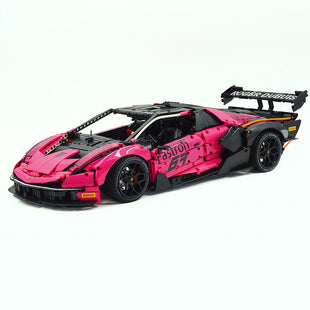 Custom-made pink sports car 4100pcs