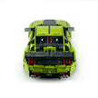 MOC-165802 1:8 Sports Car Ford Mustang Shelby GT500 Concept Building Block Set 3152pcs Collectible Model Kit with Custom Wheels