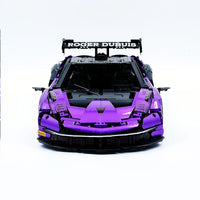 Sports car customized in pearlescent purple 4100pcs