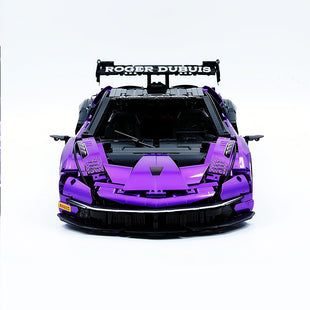 Sports car customized in pearlescent purple 4100pcs