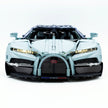 GULY-10648 1:8 Sports Car Bugatti Tourbillon Building Block Set 3719pcs Adult Collector Collectible Model Kit