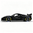 MOC-216686 1:8 Sports Car Corvette ZR1 2025 Building Block Set 3646pcs Collectible Model Kit with Custom Wheels