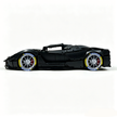 MOC-194680 1:8 Sports Car Ferrari LaFerrari Building Block Set 3636pcs Collectible Model Kit with Custom Wheels