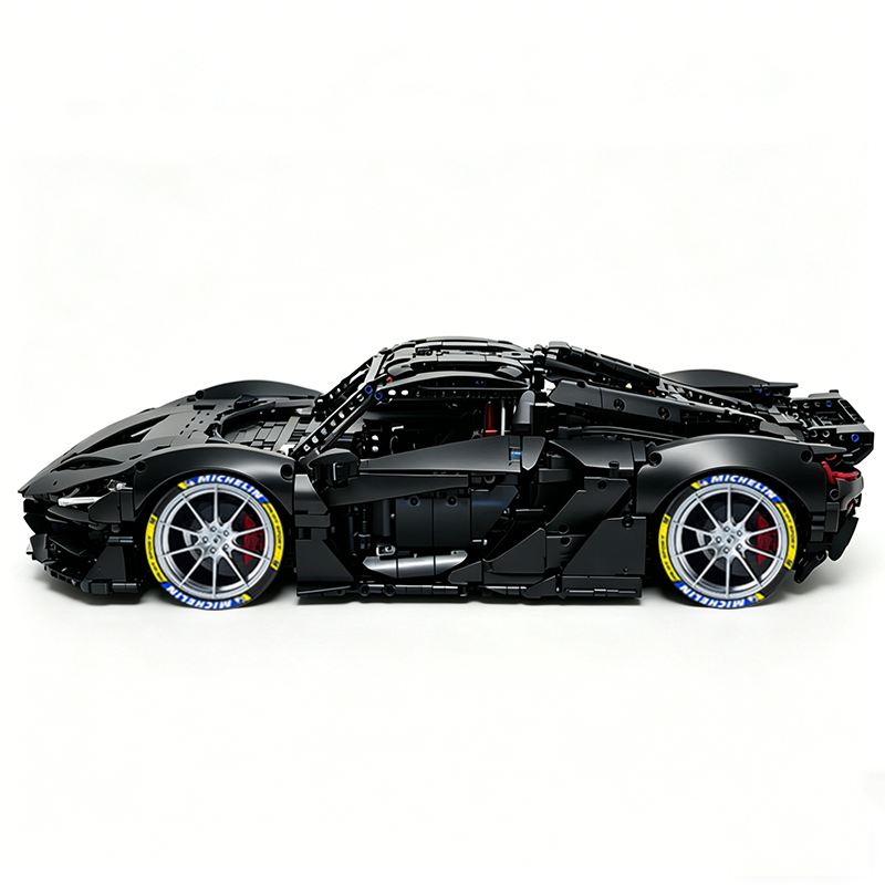 MOC-222472 1:8 Sports Car McLaren W1 Building Block Set 3442pcs Collectible Model Kit with Custom Wheels