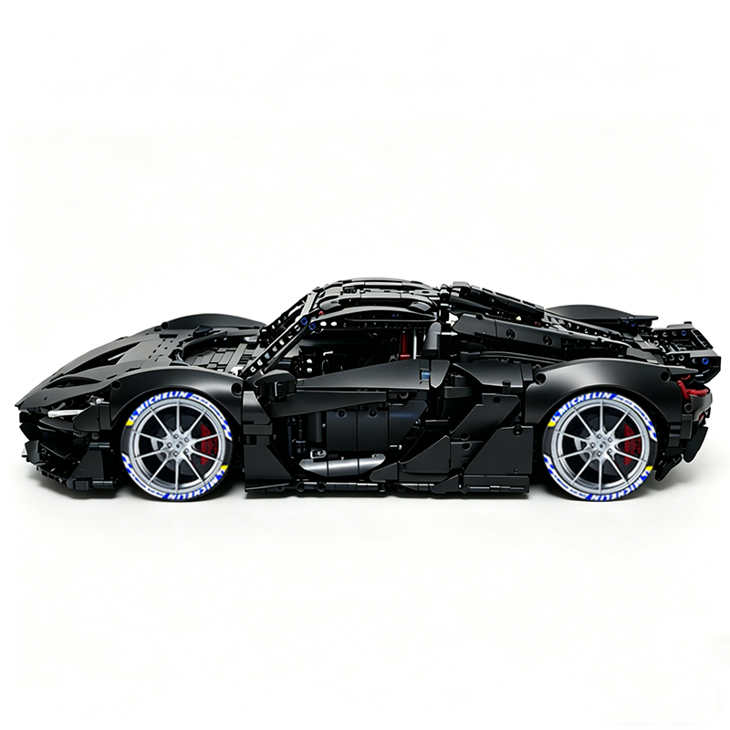 MOC-222472 1:8 Sports Car McLaren W1 Building Block Set 3442pcs Collectible Model Kit with Custom Wheels