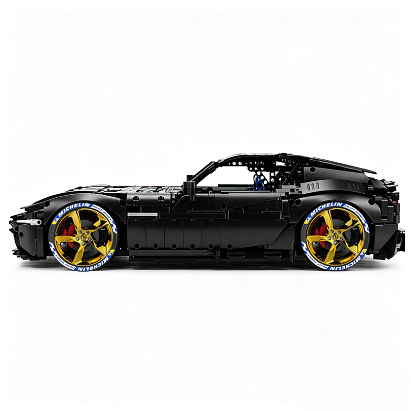 MOC-191495 1:8 Sports Car Ferrari 12Cilindri Building Block Set 3215 pcs Collectible Model Kit with Custom Wheels