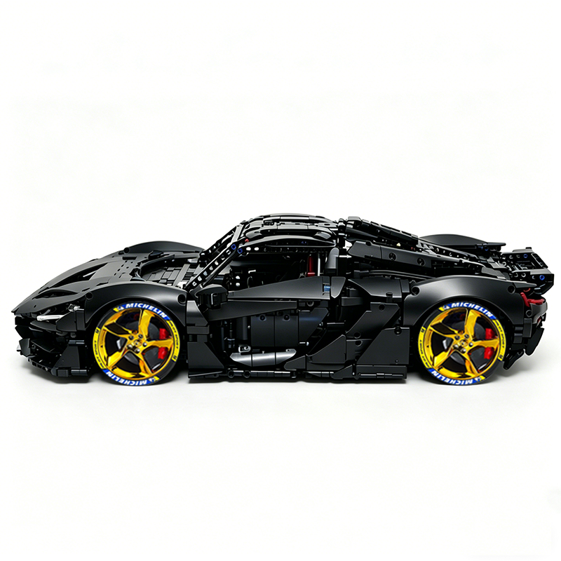 MOC-222472 1:8 Sports Car McLaren W1 Building Block Set 3442pcs Collectible Model Kit with Custom Wheels