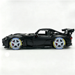 MOC-73939 1:8 Sports Car AMG GT R Black Series Building Block Set 2456 pcs Collectible Model Kit with Custom Wheels