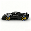 MOC-261024 1:8 Sports Car Ferrarl SC40 Building Block Set 2898pcs Collectible Model Kit with Custom Wheels