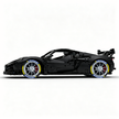 MOC-216686 1:8 Sports Car Corvette ZR1 2025 Building Block Set 3646pcs Collectible Model Kit with Custom Wheels