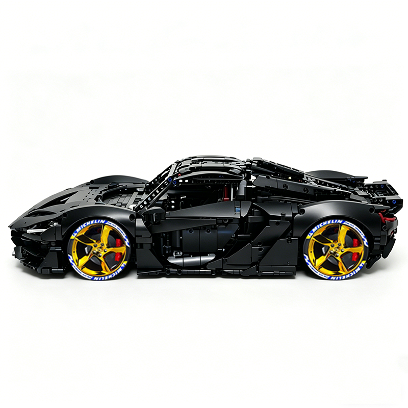MOC-222472 1:8 Sports Car McLaren W1 Building Block Set 3442pcs Collectible Model Kit with Custom Wheels