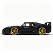 MOC-140404 1:8 Sports Car Ferrarі F40 Building Block Set 3603pcs Collectible Model Kit with Custom Wheels