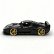 MOC-261024 1:8 Sports Car Ferrarl SC40 Building Block Set 2898pcs Collectible Model Kit with Custom Wheels