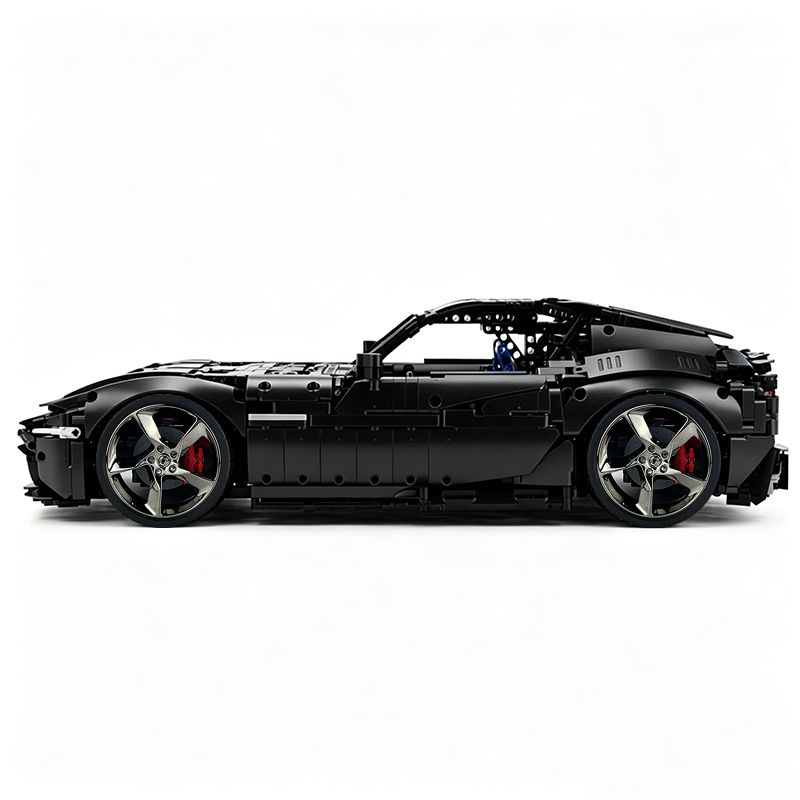 MOC-191495 1:8 Sports Car Ferrari 12Cilindri Building Block Set 3215 pcs Collectible Model Kit with Custom Wheels